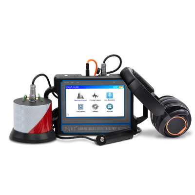 équipement intelligent PQWT CL200 de détection de fuite d'eau d'irrigation de 2m