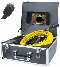 Qualité  145° Angle Drain Sewer Pipe Inspection Camera 7inch High Accurate usine