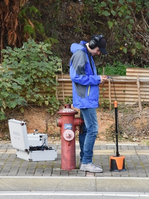 Détecteur de fuite d'eau à 5 mètres