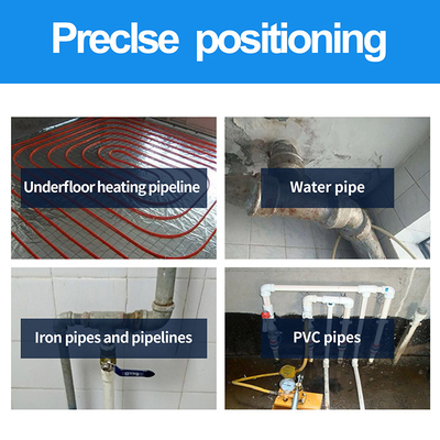 Pqwt-L30 Profondeur 50 cm Outils de plomberie pour les ménages Détecteur de fuite de tuyaux d'eau