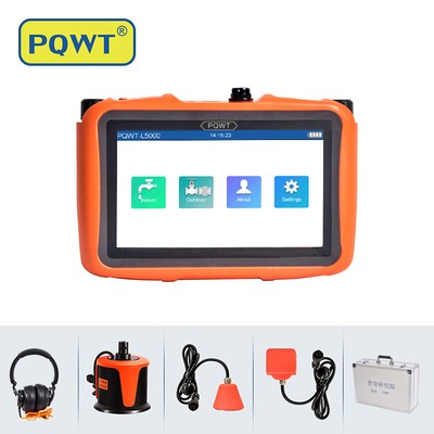 Capteur triangulaire de difficulté de détecteur de fuite de tuyau de PVC de l'eau de mur de PQWT L5000