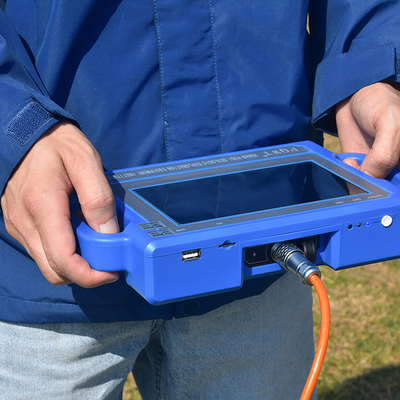 PQWT S300 Détecteur d'eau souterraine 300m Profondeur 7 pouces Écran tactile