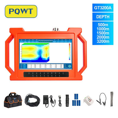 PQWT-GT3200A NOUVEAU Appareil de détection d'eau souterraine portable à profondeur