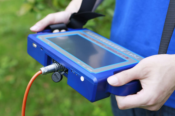 PQWT S500 Détecteur d'eau souterraine multi-fréquences avec 8 canaux et une plage de mesure de 0mV-2000mV
