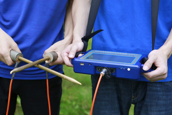 Détecteur d'eau longue portée PQWT S500 avec profondeur 100/150/300/500m et plage de mesure 0mV-2000mV