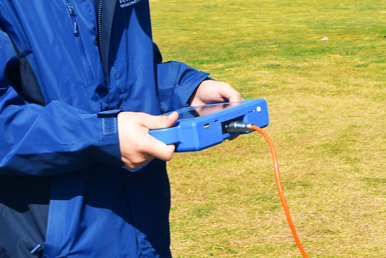 Détecteur d'eau PQWT S150 avec 8 canaux et fréquence 0-1000mV pour la détection électromagnétique des eaux souterraines