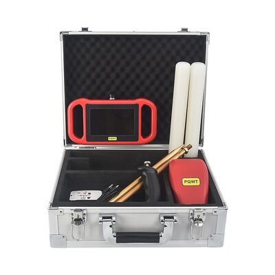 Détecteur d'eau souterraine PQWT-TCM300 avec écran tactile LCD de 300 m de profondeur et batterie au lithium rechargeable pour levé géophysique