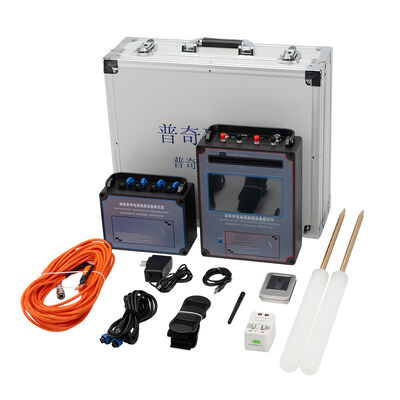 Détecteur d'eau PQWT-TC1200 avec écran LCD multifrequence de 1200 m de profondeur pour la recherche des eaux souterraines profondes