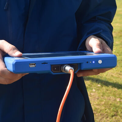PQWT TC500 Détecteur d'eau Équipement d'arpentage géophysique avec une précision de 92% Multifrequence et cartographie automatique pour la détection des eaux souterraines