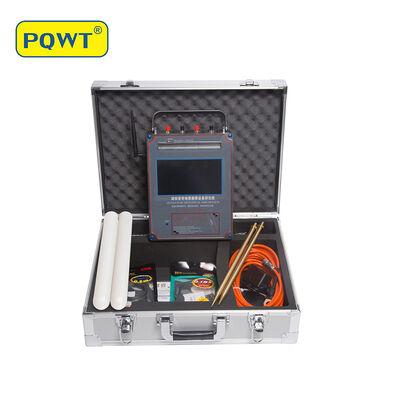 Détecteur d'eau portable PQWT TC1200 avec cartographie automatique de 1500 m de profondeur et écran tactile HD de 7 pouces