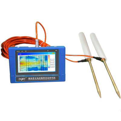 PQWT TC500 machine de détection d'eau de puits géophysique outils d'arpentage détecteur d'eau souterraine profonde 500m