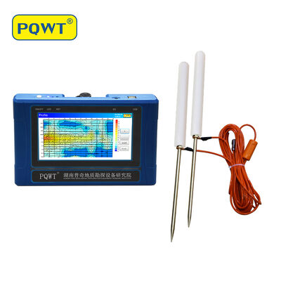 PQWT TC500 Equipement d'enregistrement de puits d'eau 500m sonde de forage Détecteur d'eau souterraine Détecteur souterrain