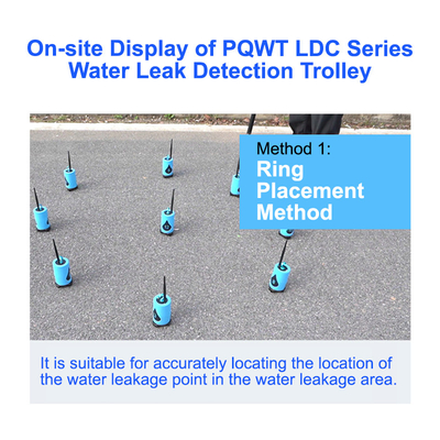 10 M Smart Ball Water Leak Detection Trolley PQWT LDC 9m Profondeur