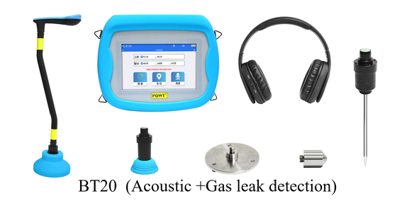 Détecteur de fuite d'eau souterrain rechargeable sous la série concrète de PQWT BT