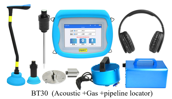 Détecteur de fuite d'eau souterrain rechargeable sous la série concrète de PQWT BT