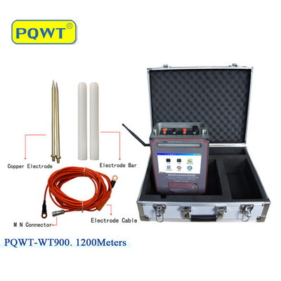 Instrument souterrain de détection de l'eau minérale d'équipement géologique d'exploration de PQWT WT700