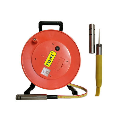 mètre orange d'indicateur de niveau de l'eau de canalisation d'équipement géologique d'exploration de 100m
