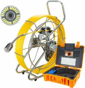câble du système 20m de caméra d'inspection de drain d'égout de la caméra 7inch d'inspection d'égout de la tempête 1080P