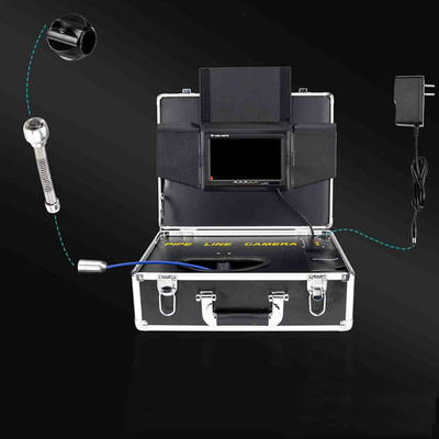 1080P 7 tête de la caméra 20M 25MM d'inspection de tuyau d'Endoscope de pouce
