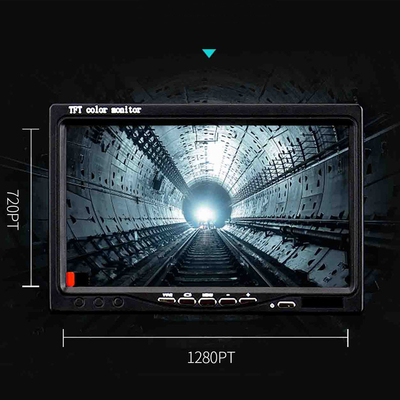 1080P 7 tête de la caméra 20M 25MM d'inspection de tuyau d'Endoscope de pouce