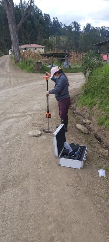 Détecteur de fuite de tuyaux de localisation Pqwt-L4000 4