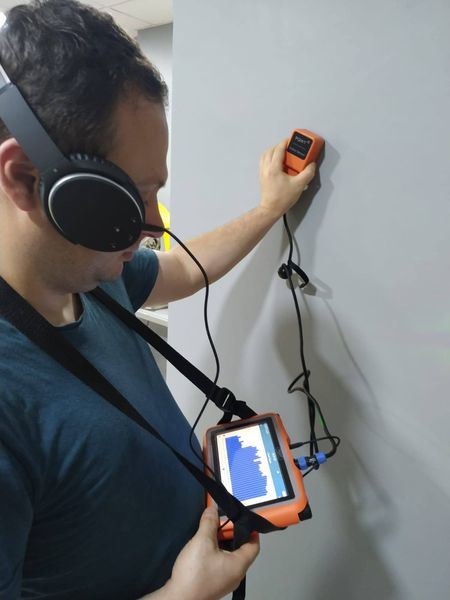 Détecteur de fuite de tuyaux extérieur et intérieur de 5 m de profondeur 6