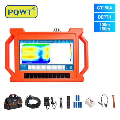 Trouveur rechargeable d'eaux souterraines d'équipement géologique d'exploration de PQWT GT150A
